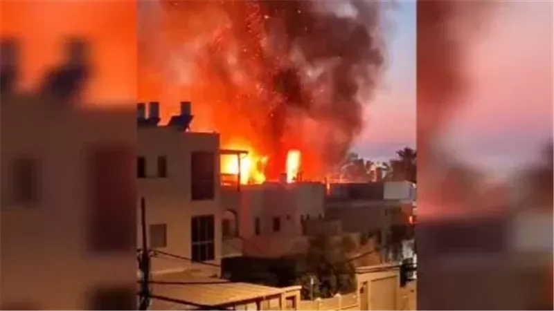 حرائق نهاريا