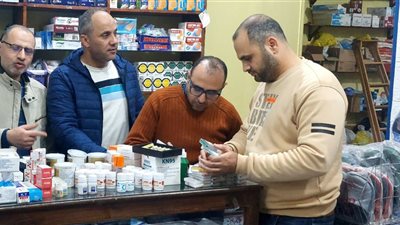 ضبط 7000 عبوة مستلزمات طبية منتهية وصيدليات مخالفة بالغربية