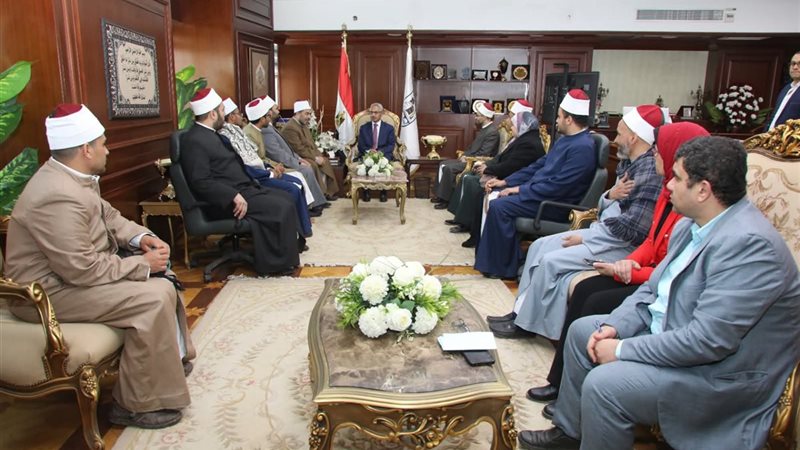 جانب من لقاء اللواء