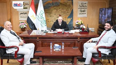 محافظ الفيوم يستقبل وفد نقابة المهندسين للتهنئة بتجديد ثقة القيادة السياسية