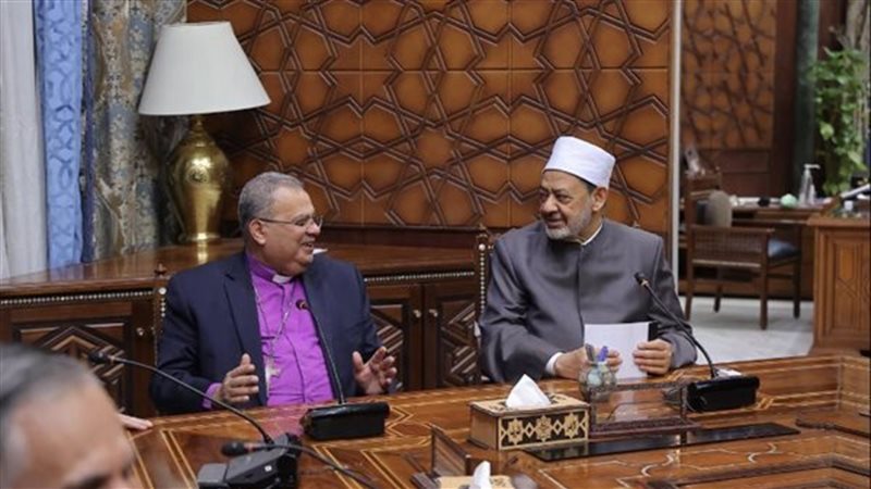 شيخ الأزهر وأندرية