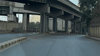 حركة مرورية انسيابية بالجيزة في أولى أيام عيد الفطر المبارك |صور
