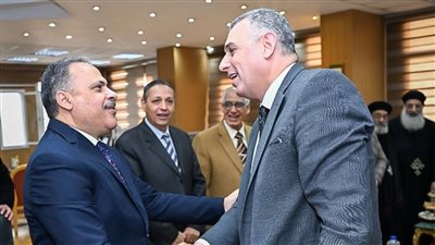 مدير أمن الشرقية ووفد أمني لتهنئة محافظ الشرقية بعيد الفطر