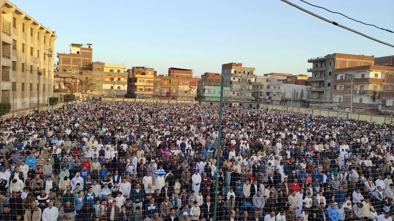 صلاة العيد في الاسكندرية