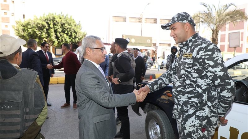 محافظ بنى سويف خلال