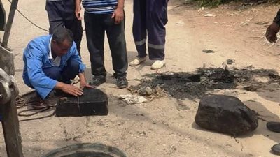 تنفيذ أعمال تطهير لشبكات الصرف الصحى بعدد من المناطق خلال إجازة العيد بأسوان 