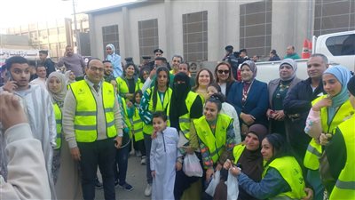 فيها حاجة حلوة .. هدايا القبطية الإنجيلية ترسم البهجة على أبناء بنى سويف 