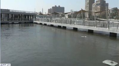 في ثاني أيام عيد الفطر.. «ممشى أهل مصر» يستقبل الزوار وسط أجواء غائمة