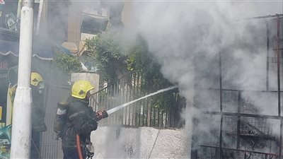 بسبب ماس كهربائي.. حريق كشك بمنطقة بنك الإسكان بضواحى بورسعيد ثالث أيام العيد 