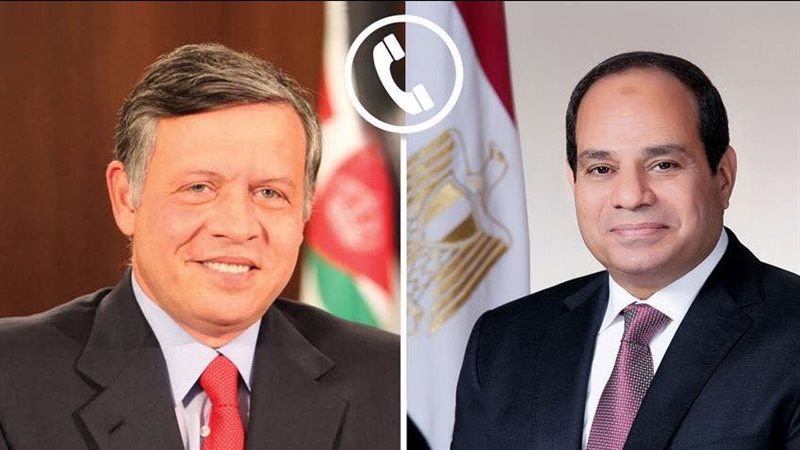 السيسي ونظيره الأردني