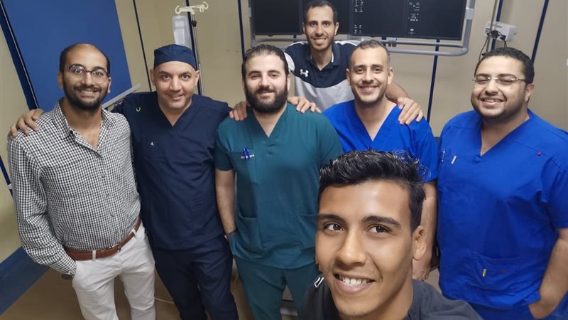 الفريق الطبى