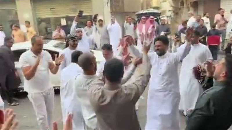 احتفالات السعوديين