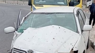 حادث انقلاب سيارة بأسيوط يودي بحياة شخص ويصيب اثنين 