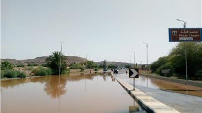 كسر بخط الطرد الرئيسى لمحطة الكرور والمحافظ يوجه بالاصلاح الفوري 