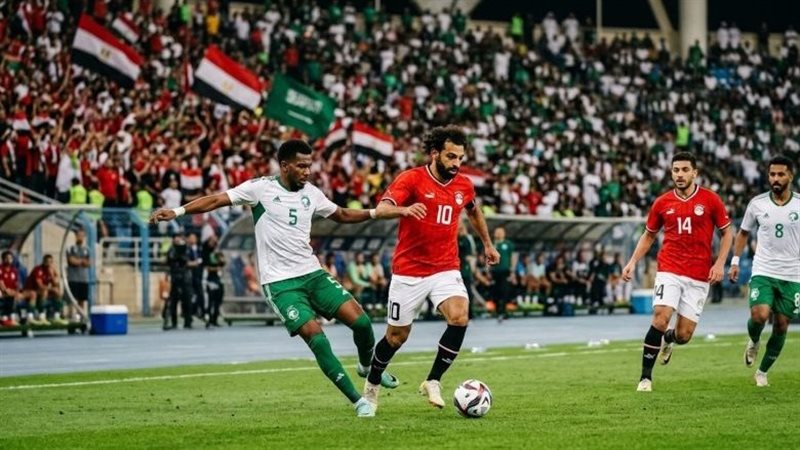 موعد مباراة مصر والسعودية