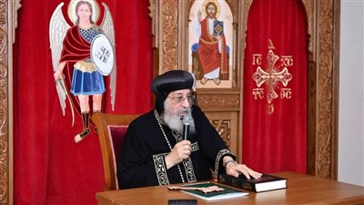 البابا تواضروس الثاني يعلن عن توقف اجتماع الأربعاء خلال فترة الخمسين المقدسة