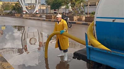 مياه المنوفية: استمرار أعمال شفط تجمعات الأمطار ليلاً بمختلف المحافظة