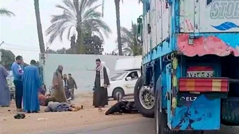 صورة من الحادث