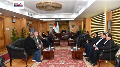 محافظ الفيوم يلتقي مجلس إدارة الغرفة التجارية لبحث آليات التعاون المشترك 