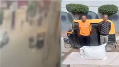 سقوط لصوص المغافلة في البحيرة.. سرقا جوال قطع غيار سقط من سيارة