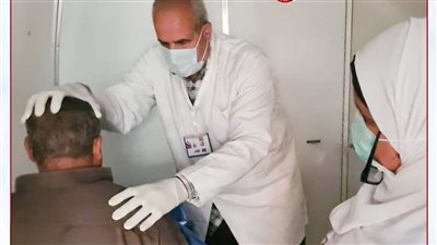 الكشف على 679 مواطنا خلال قافلة طبية مجانية بقرية منشأة مهنا بمركز كوم حمادة