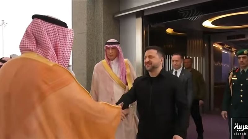 وصول الرئيس الأوكراني