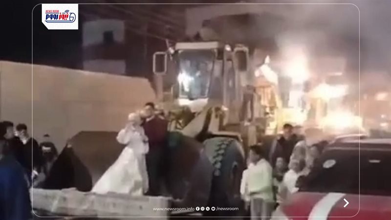 جانب من الزفة
