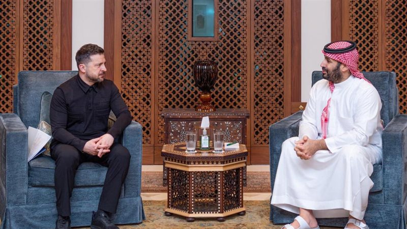 بن سلمان وزيلينسكي