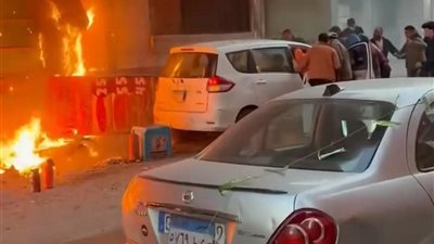 حريق مفاجئ يلتهم محل مأكولات بحرية بسيدي بشر بالإسكندرية