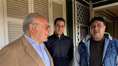 زيارة ملكية في ذكرى العندليب..أسرته تستقبل أحمد فؤاد الثاني بمنزله