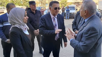 محافظ القليوبية يتفقد أعمال إنشاء مكتبة مصر العامة بحي غرب شبرا الخيمة