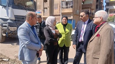 محافظ القليوبية يتابع أعمال تطهير ترعة الشرقاوية بحي غرب شبرا الخيمة