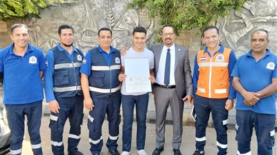بعد اصلاح العطل الفني ..عودة خدمة الخط الساخن 123 وخدمات اسعاف بنى سويف 