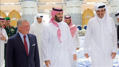 ‏القمة السعودية القطرية الأردنية: استمرار هجمات إيران تصعيد خطير يهدد المنطقة