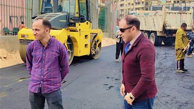 محافظ أسيوط: الانتهاء من تطوير ورصف دوران امتداد شارع الجيش بحي غرب  