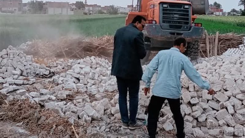 من حالات إزالة التعديات