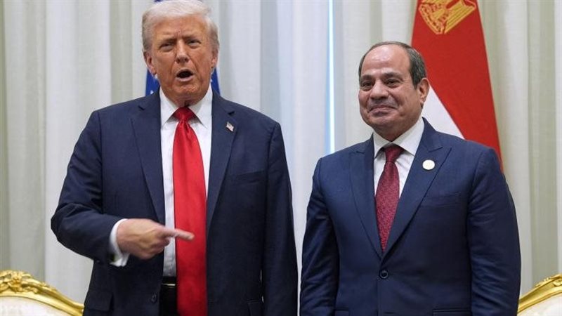 الرئيس السيسي وترامب
