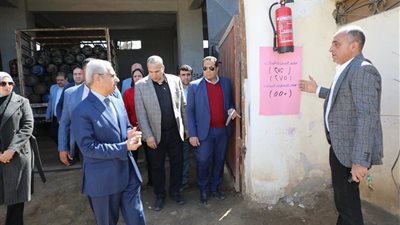 محافظ بني سويف يشدد على متابعة أسطوانات البوتاجاز وتوافرها بالمراكز والقرى
