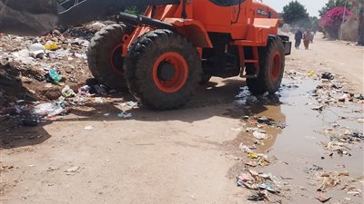 حملات نظافة مكثفة بحي الجناين لرفع المخلفات وتحسين مستوى الخدمات بالسويس