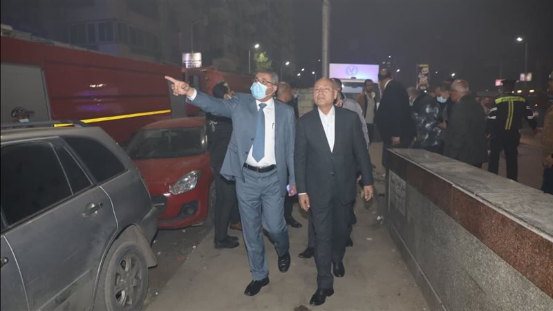 جانب من متابعة المحافظ