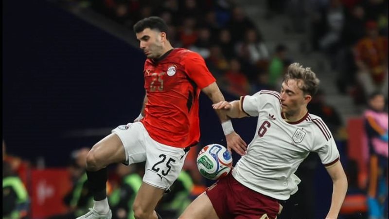 منتخب مصر وإسبانيا