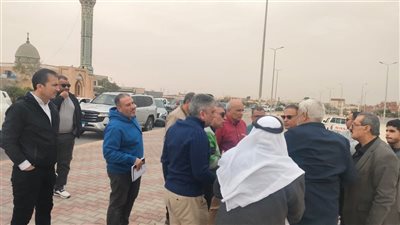 نواب شمال سيناء بجولة ميدانية مع لجنة النقل لتفقد طريق القنطرة العريش