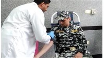 بمشاركة رجال الشرطة.. مديرية أمن البحيرة تنظم حملة للتبرع بالدم
