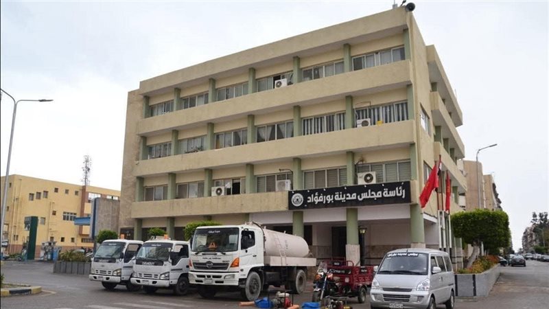 اصطفاف معدات كسح