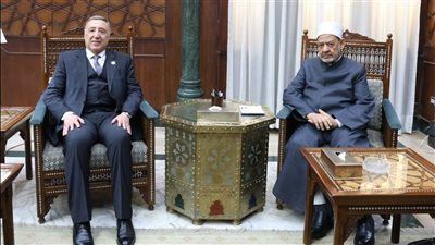 رئيس المحكمة الدستورية العليا يطمئن على الحالة الصحية لشيخ الأزهر