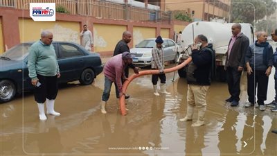 انتشار واسع للمعدات وفرق الطوارئ لمواجهة أمطار المنيا وتقلبات الطقس