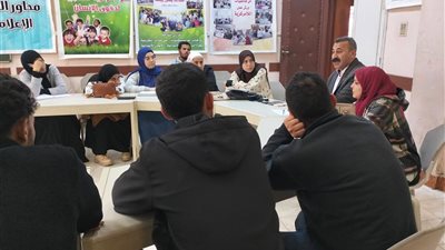 جلسة حوارية حول القضية السكانية بالمجمع الإعلامي لبني سويف 