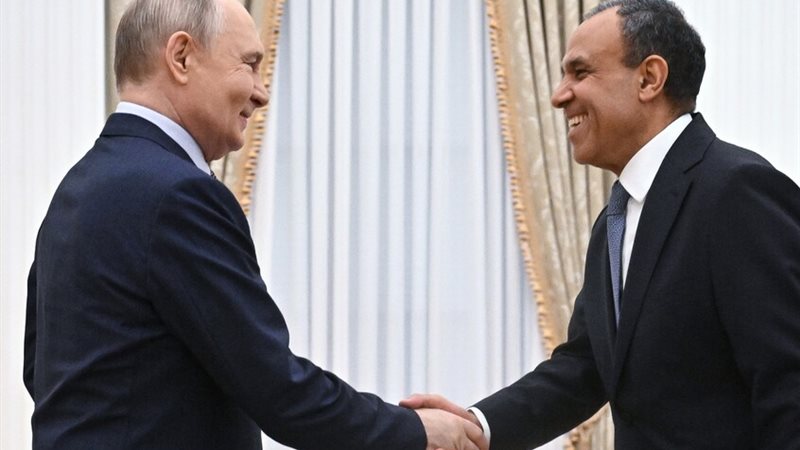 وزير الخارجية وبوتين
