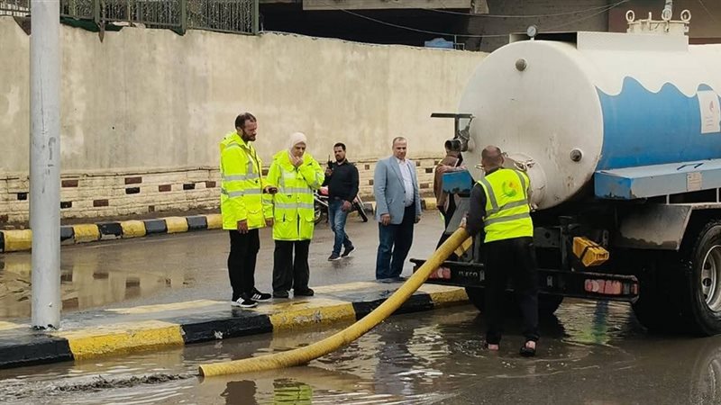 جانب من متابعة المهندسة