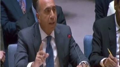 مندوب مصر بمجلس الأمن: لا سلام بالمنطقة إلا بانسحاب إسرائيل من الأراضي العربية
